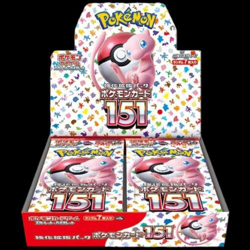 Pokemon 151 Japanese Booster Box Nick Nacks 4 Nerds Pokemon 151 Japanese Booster Box Nick Nacks 4 Nerds