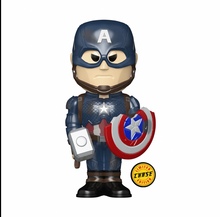 Load image into Gallery viewer, Avengers: Endgame Captain America Vinyl Funko Soda Figure - Entertainment Earth Exclusive