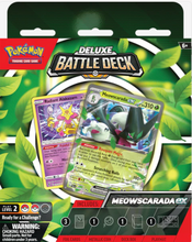 Load image into Gallery viewer, Pokémon Deluxe Battle Decks: Meowscarada/Quaquaval