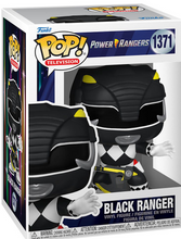 Load image into Gallery viewer, Mighty Morphin Power Rangers 30th Anniversary Black Ranger Funko Pop! Vinyl Figure #1371