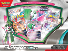 Load image into Gallery viewer, Pokémon Roaring Moon/Iron Valiant EX Box