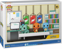 Load image into Gallery viewer, Pokémon Bulbasaur Charmander Squirtle Deluxe Funko Pop! Moment with Case #01