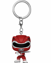 Load image into Gallery viewer, Mighty Morphin Power Rangers 30th Anniversary Red Ranger Funko Pocket Pop! Key Chain