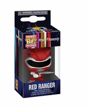 Load image into Gallery viewer, Mighty Morphin Power Rangers 30th Anniversary Red Ranger Funko Pocket Pop! Key Chain