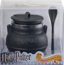 Load image into Gallery viewer, Harry Potter Black Cauldron Ceramic Soup Mug with Spoon