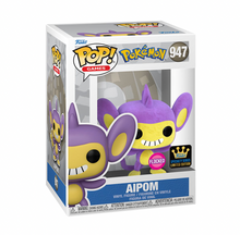 Load image into Gallery viewer, Pokémon Aipom Flocked Funko Pop! Vinyl Figure #947 - Specialty Series