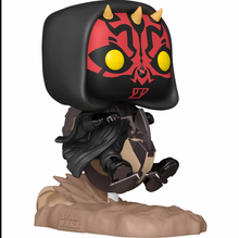Load image into Gallery viewer, Star Wars: Episode I - The Phantom Menace Darth Maul on Bloodfin Speeder Deluxe Funko Pop! Ride #705