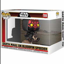 Load image into Gallery viewer, Star Wars: Episode I - The Phantom Menace Darth Maul on Bloodfin Speeder Deluxe Funko Pop! Ride #705