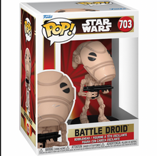 Load image into Gallery viewer, Star Wars: Episode I - The Phantom Menace Battle Droid Funko Pop! Vinyl Figure #703