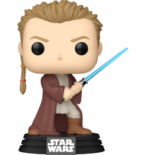 Load image into Gallery viewer, Star Wars: Episode I - The Phantom Menace Obi-Wan with Light Saber (Young) Funko Pop! Vinyl Figure #699