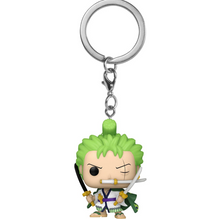 Load image into Gallery viewer, One Piece Roronoa Zoro Funko Pocket Pop! Key Chain