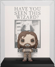 Load image into Gallery viewer, Harry Potter and the Prisoner of Azkaban Sirius Black Funko Pop! Cover Figure #08 with Case