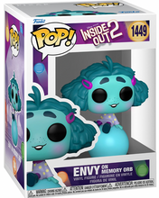 Load image into Gallery viewer, Inside Out 2 Envy On Memory Orb Funko Pop! Vinyl Figure #1449