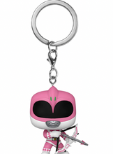 Load image into Gallery viewer, Mighty Morphin Power Rangers 30th Anniversary Pink Ranger Funko Pocket Pop! Key Chain