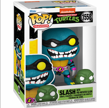 Load image into Gallery viewer, Teenage Mutant Ninja Turtles Slash with Pre-Mutated Slash Funko Pop! Vinyl Figure #1558 and Buddy