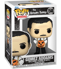 Load image into Gallery viewer, The Addams Family Gomez Addams with Pumpkin Funko Pop! Vinyl Figure #1548