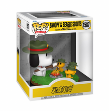 Load image into Gallery viewer, Peanuts Snoopy & Beagle Scouts Deluxe Funko Pop! Vinyl Figure #1587