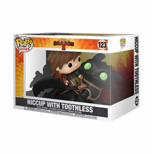 Load image into Gallery viewer, How to Train Your Dragon 2 Hiccup with Toothless Deluxe Funko Pop! Ride #123