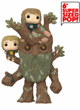 Load image into Gallery viewer, The Lord of the Rings Treebeard with Merrry and Pippin Super Funko Pop! Vinyl Figure #1579