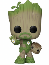 Load image into Gallery viewer, We Are Groot as Iron Man Funko Pop! Vinyl Figure #1393