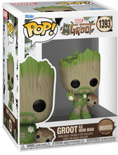 Load image into Gallery viewer, We Are Groot as Iron Man Funko Pop! Vinyl Figure #1393