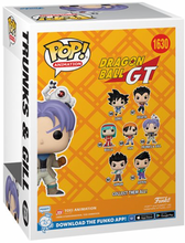 Load image into Gallery viewer, Dragon Ball GT Trunks & Gill Funko Pop! Vinyl Figure #1630