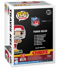 Load image into Gallery viewer, NFL Kansas City Chiefs Travis Kelce (Away) Funko Pop! Vinyl Figure #257