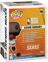 Load image into Gallery viewer, NBA Suns Kevin Durant Funko Pop! Vinyl Figure #184