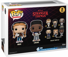 Load image into Gallery viewer, Stranger Things Season 4 Max & Lucas Funko Pop! Vinyl Figure 2-Pack