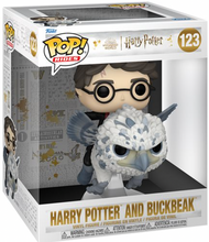 Load image into Gallery viewer, Harry Potter and the Prisoner of Azkaban Harry Potter and Buckbeak Deluxe Funko Pop! Ride #123