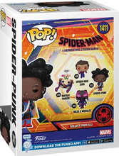 Load image into Gallery viewer, Spider-Man: Across The Spider-Verse Spider-Punk Unmasked Funko Pop! Vinyl Figure #1411