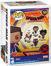 Load image into Gallery viewer, Spider-Man: Across The Spider-Verse Spider-Man 2099 Unmasked Funko Pop! Vinyl Figure #1409