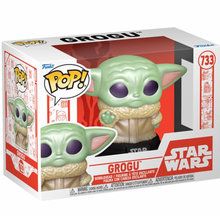 Load image into Gallery viewer, Star Wars: The Mandalorian Holiday Grogu Funko Pop! Vinyl Figure #733