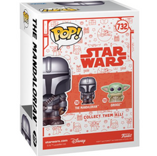 Load image into Gallery viewer, Star Wars: The Mandalorian Holiday Mandalorian Funko Pop! Vinyl Figure #732