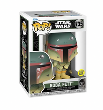 Load image into Gallery viewer, Star Wars Fett Legacy Boba Fett Glow-in-the-Dark Funko Pop! Vinyl Figure #735