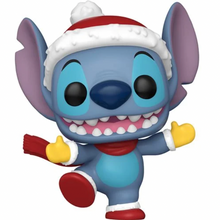 Load image into Gallery viewer, Lilo & Stitch Holiday Stitch with Hat Funko Pop! Vinyl Figure #1503
