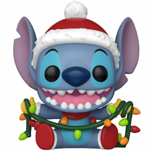 Load image into Gallery viewer, Lilo & Stitch Holiday Stitch with Lights Funko Pop! Vinyl Figure #1504
