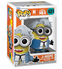 Load image into Gallery viewer, Despicable Me 4 Minion x BTS J-Hope Funko Pop! Vinyl Figure #421