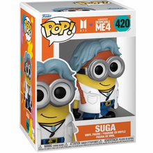 Load image into Gallery viewer, Despicable Me 4 Minion x BTS Suga Funko Pop! Vinyl Figure #420