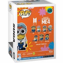 Load image into Gallery viewer, Despicable Me 4 Minion x BTS Suga Funko Pop! Vinyl Figure #420