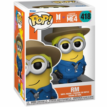 Load image into Gallery viewer, Despicable Me 4 Minion x BTS RM Funko Pop! Vinyl Figure #418