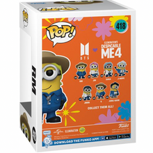 Load image into Gallery viewer, Despicable Me 4 Minion x BTS RM Funko Pop! Vinyl Figure #418