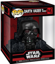 Load image into Gallery viewer, Star Wars Dark Side Darth Vader on Throne Deluxe Funko Pop! Vinyl Figure #745