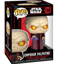 Load image into Gallery viewer, Star Wars Dark Side Emperor Palpatine Funko Pop! Vinyl Figure #738