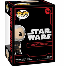 Load image into Gallery viewer, Star Wars Dark Side Count Dooku Funko Pop! Vinyl Figure #744