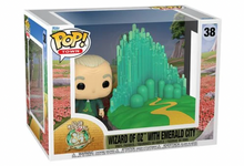 Load image into Gallery viewer, The Wizard of Oz 85th Anniversary Wizard of Oz with Emerald City Funko Pop! Town #38