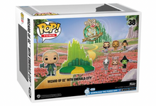 Load image into Gallery viewer, The Wizard of Oz 85th Anniversary Wizard of Oz with Emerald City Funko Pop! Town #38