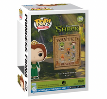 Load image into Gallery viewer, Shrek DreamWorks 30th Anniversary Fiona with Frog Balloon Funko Pop! Vinyl Figure #1595