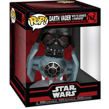 Load image into Gallery viewer, Star Wars Dark Side Darth Vader with TIE Fighter Advanced x1 Starfighter Deluxe Funko Pop! Ride #742