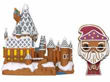 Load image into Gallery viewer, Harry Potter Gingerbread Albus Dumbledore and Hogwarts Funko Pop! Town #42
